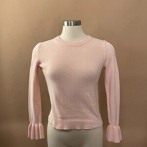 JCREW Light Peach Bell Sleeve Sweater - Size XS